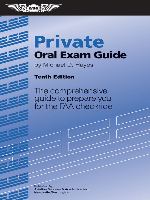 Title details for Private Oral Exam Guide by Michael D. Hayes - Available